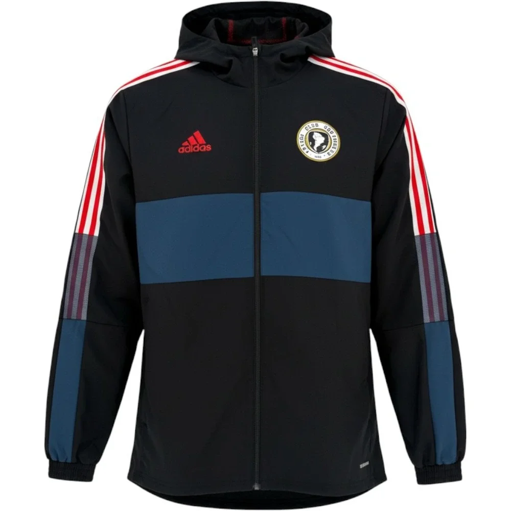 Adidas Futbol Jacket Men L Black Sudamerica 2019 Soccer Activewear Athleisure
